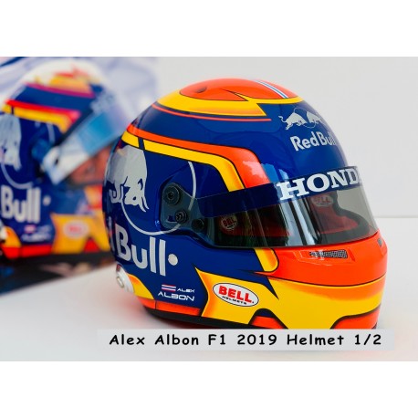 Casque Helmet 1/2 Alexander Albon F1 2019 Bell