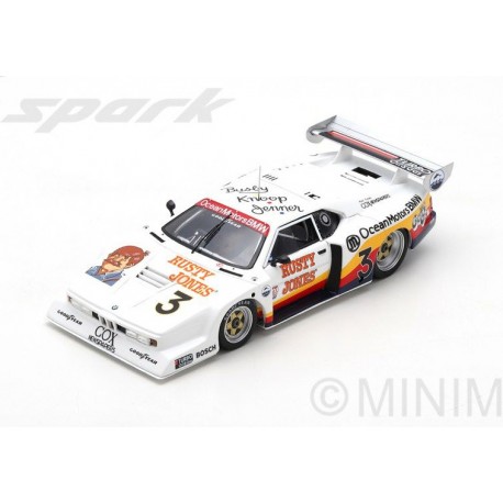 BMW M1 3 24 Heures de Daytona 1980 Busby Jenner Knoop Spark SUS044