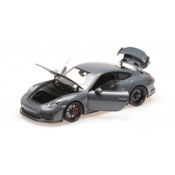Porsche 911 GT3 2017 Graphite Blue Metallic Minichamps 110067033