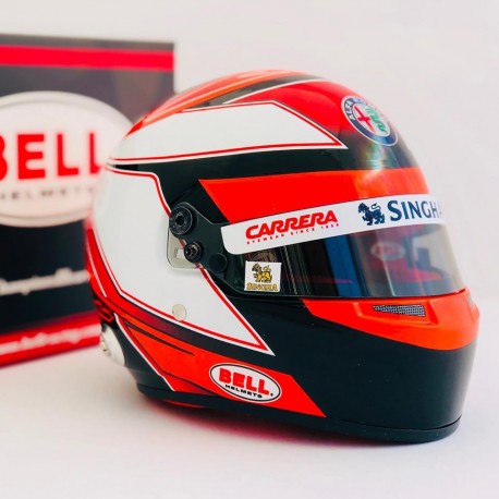Casque Helmet 1/2 Kimi Raikkonen F1 2019 Bell