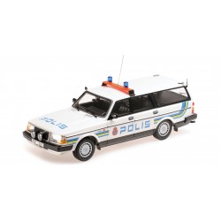 Volvo 240 GL Break Polis Sweden 1986 Minichamps 155171480
