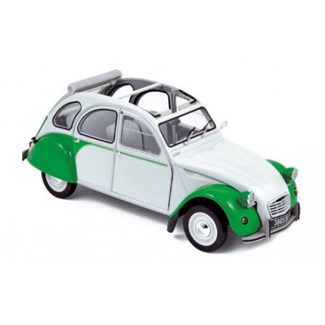 Citroen 2CV Dolly 1985 Blanche et Verte Norev 181512