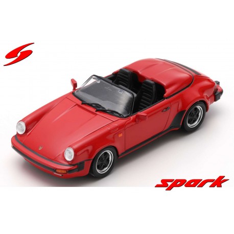 Porsche 911 3.2 Speedster Turbo Look 1989 Rouge Spark S4471