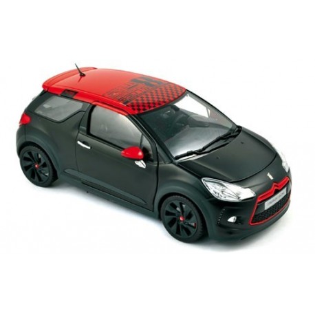 Citroen DS3 Racing Sébastien Loeb 2012 Noire et Rouge Norev 181543