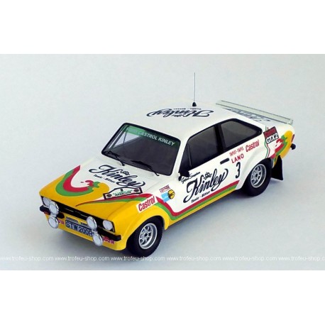 Ford Escort MKII RS 1800 3 Rallye de Ypres 1978 Staepelaere Franssen Trofeu TRORRBE05
