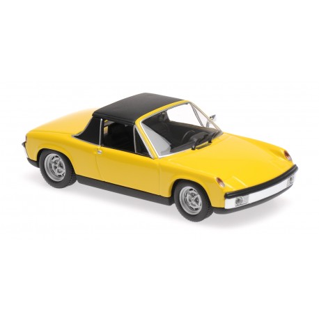 VW Porsche 914/4 1972 Yellow Minichamps 940065661