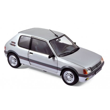 Peugeot 205 GTI 1.6L 1988 Grise Norev 184852