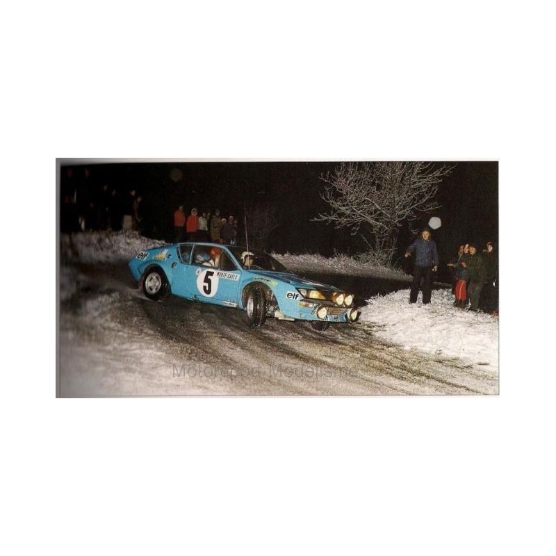 Altaya 1:43 Alpine Renault A310 #5 Rallye Monte-Carlo 1975 J. Thérier