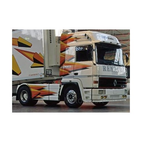 Renault R370 Turbo 1987 White Red IXO TR041