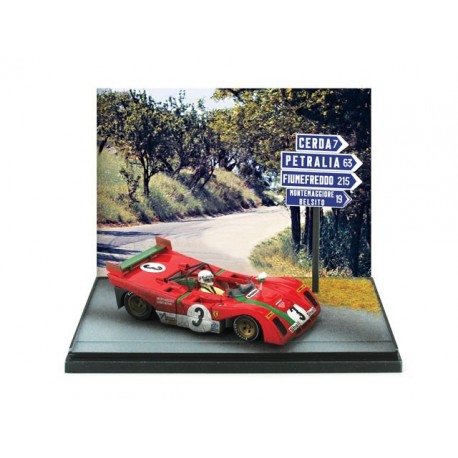 Set Ferrari 312 PB 3 Targa Florio 1972 Brumm AS41