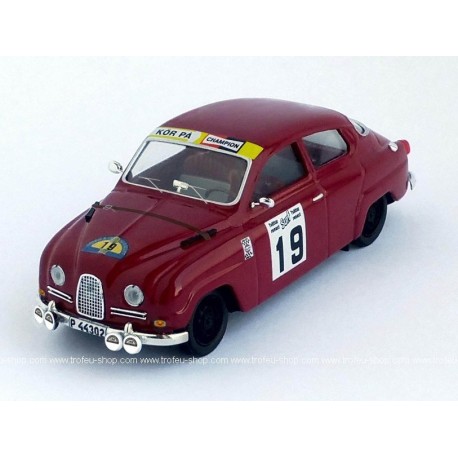 Saab 96 19 Rallye de Suède 1966 Andersson Svedberg Trofeu TRORRSE01