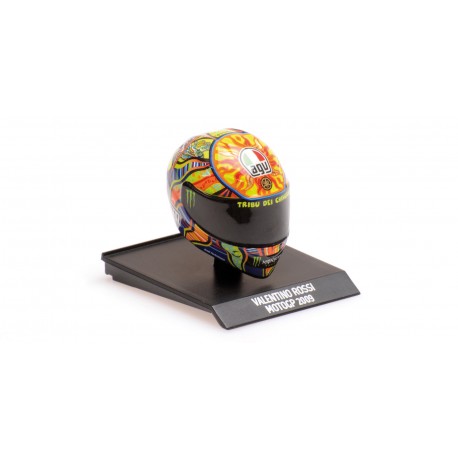 Casque 1/10 AGV Valentino Rossi Moto GP 2009 Minichamps 315090046