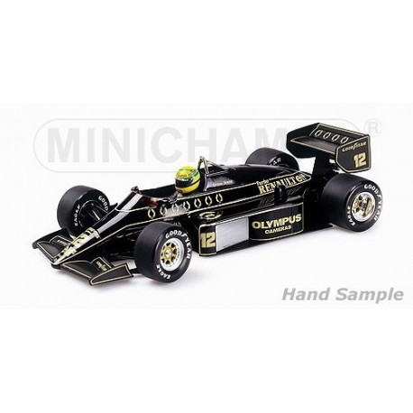 Lotus Renault 97T F1 1985 Ayrton Senna 1/12 Minichamps 540851212