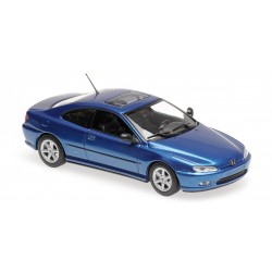 Peugeot 406 Coupe Blue Metallic Minichamps 940112620