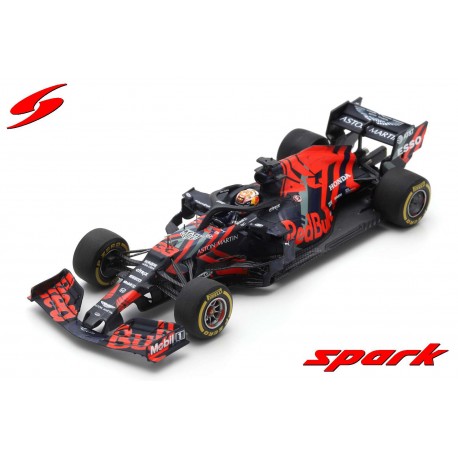 Aston Martin Red Bull Tag Heuer RB15 F1 Test Car Silverstone 2019 Max Verstappen Spark S6084
