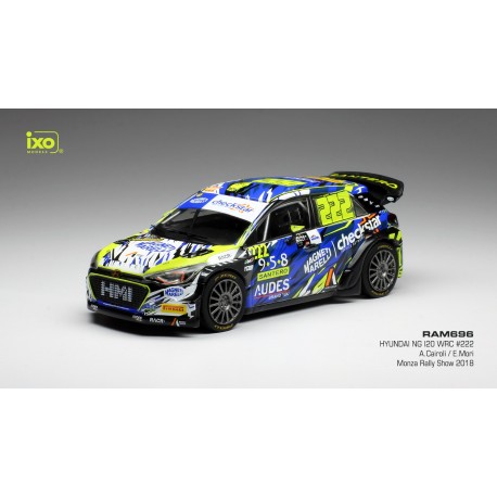 Hyundai NG i20 WRC 222 Monza Rally 2018 Cairoli Mori IXO RAM696