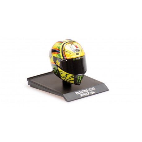 Casque Helmet 1/10 AGV Valentino Rossi Moto GP 2014 Minichamps 315140046 - Miniatures Autos Motos Casque Helmet 1/10 AGV Valentino Rossi Moto GP 2014 Minichamps 315140046 - Miniatures Autos Motos