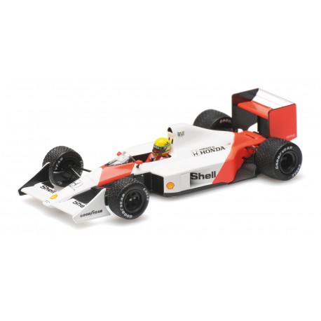 McLaren Honda MP4/4B Test Car F1 1988 Ayrton Senna Minichamps 547884399