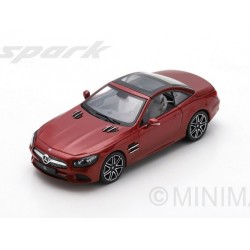 Mercedes Benz SL Designo Cardinal Red 2017 Spark S8183