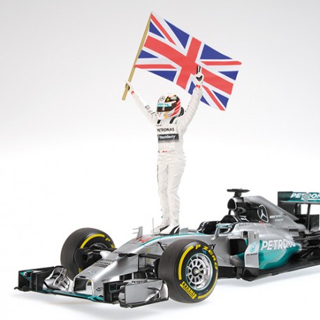 Mercedes F1 W05 F1 Abu Dhabi 2014 Lewis Hamilton Minichamps 110140644