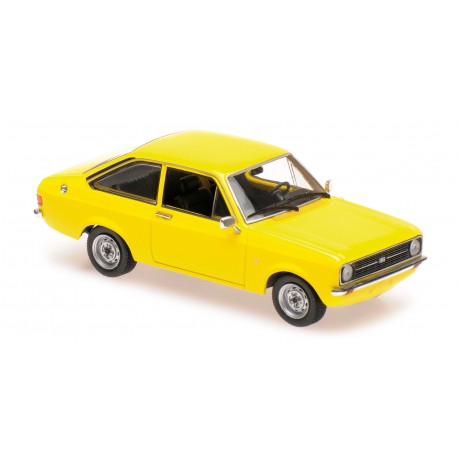 Ford Escort 1975 Yellow Maxichamps 940084100