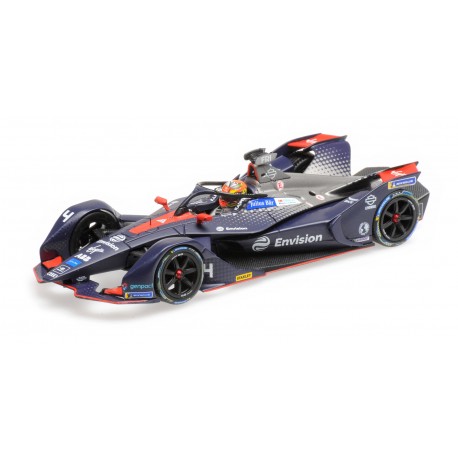 Envision Virgin Racing 4 Formula E Season 5 2019 Robin Frijns Minichamps 414180004