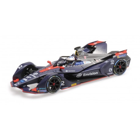 Envision Virgin Racing 2 Formula E Season 5 2019 Sam Bird Minichamps 414180002