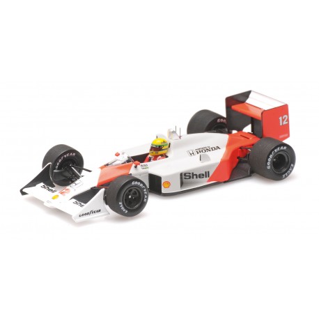 McLaren Honda MP4/4 12 GP F1 Jacarepagua 1988 Ayrton Senna Minichamps 547884112