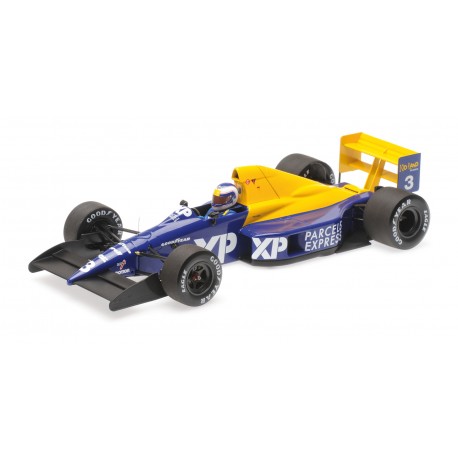Tyrrell Ford 018 F1 France 1989 Jonathan Palmer Minichamps 110890003