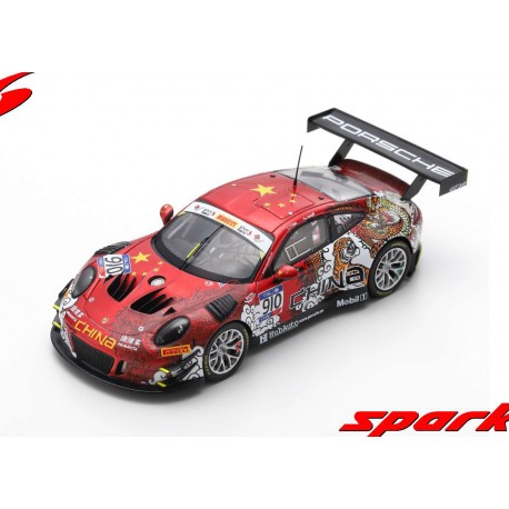 Porsche 911 GT3 R Team Chine 910 FIA GT Nations Cup Bahrain 2018 Spark S6301