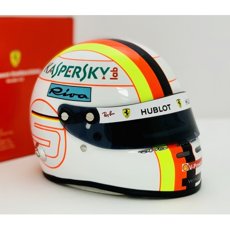 Casque Helmet 1/2 Sebastian Vettel F1 2019 Arai