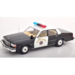 Chevrolet Caprice California Highway Patrol 1987 Black and White MCG MCG18114