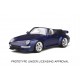 Porsche 911 993 Turbo Cabriolet Iris Blue GT Spirit GT257