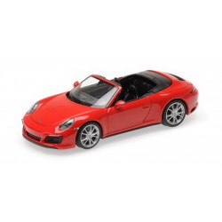 Porsche 911 Type 991/2 Carrera 4 S 2017 Red Minichamps 410067230