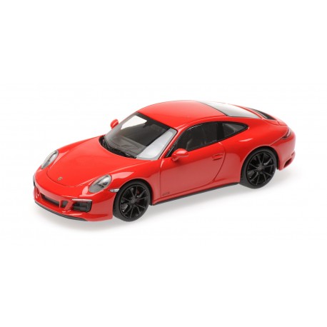 Porsche 911 Type 991/2 Carrera 4 GTS 2017 Red Minichamps 410067320