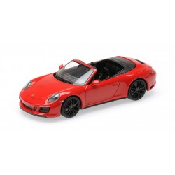 Porsche 911 Type 991/2 Carrera 4 GTS Cabriolet 2017 Red Minichamps 410067330