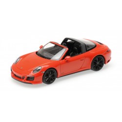 Porsche 911 Type 991/2 Targa 4 GTS 2017 Orange Minichamps 410067341