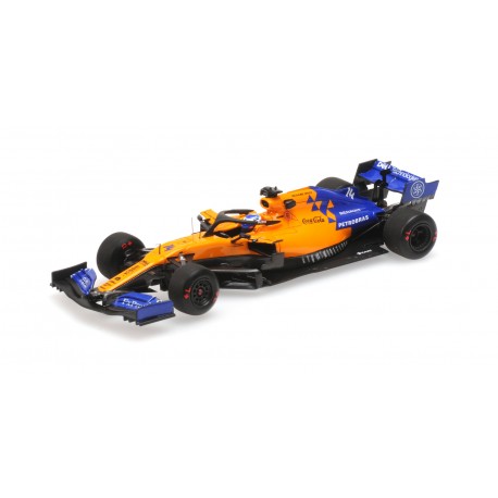 Miniature Renault RS17 F1 2017 Minichamps échelle 1:43, Sirotkin Test Bahrein