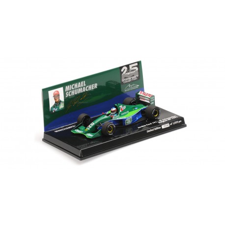 Jordan Ford 191 F1 Belgique 1991 Michael Schumacher Minichamps 510914301
