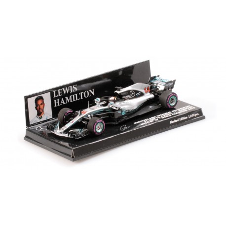 Mercedes F1 W09 EQ Power+ F1 World Champion Mexique 2018 Lewis Hamilton Minichamps 417181944