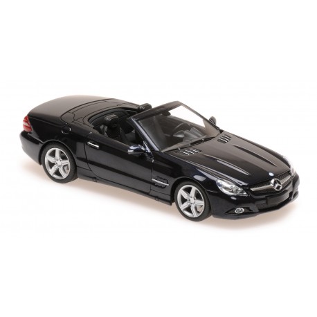 Mercedes Benz Classe SL R230 2008 Blue Metallic Maxichamps 940037531