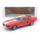 Shelby Mustang GT500 1967 Red and White Stripes Solido S1802902