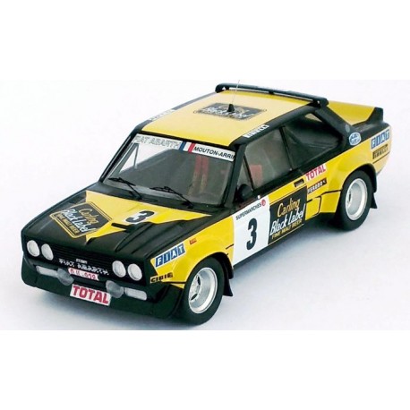 Fiat 131 Abarth 3 Rallye Boucles de Spa 1980 Mouton Arrii Trofeu TRORRBE09