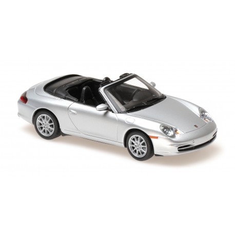 Porsche 911 996 Cabriolet 2001 Silver Maxichamps 940061031