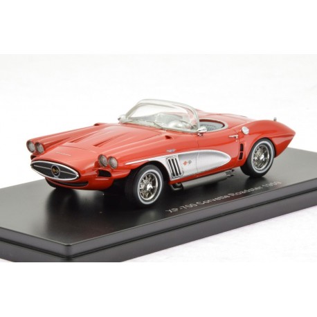 Chevrolet Corvette XP700 - Roasdter Concept Red - Silver 1959 NEO NEO46516