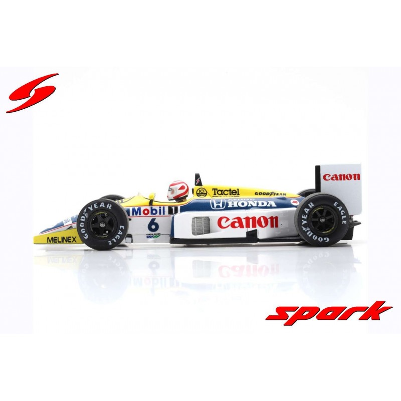 HELLER WILLIAMS HONDA v6 F1 Vainqueur GP HONGRIE 1986 Nelson Piquet 1/43 KIT EUR 55,99 - FR
