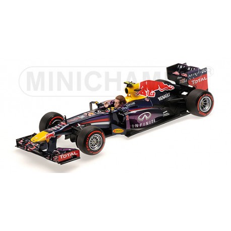 Red Bull Renault RB9 F1 Brésil 2013 Mark Webber Minichamps 110130102