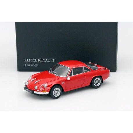 Alpine Renault A 110 1600 Rouge 1971 Kyosho 8484R