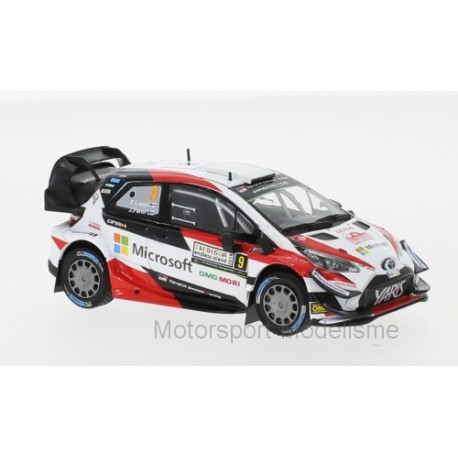 Toyota Yaris WRC 9 Rallye d'Italie 2018 Lappi Ferm IXO RAM678