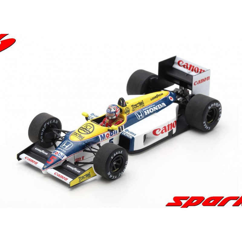 Aviation 14 18 Modèle Réduit 1:18 FW11 #5 - Vainqueur GP Grande-Bretagne 1986 - Nigel Mansell - MCG Williams F1